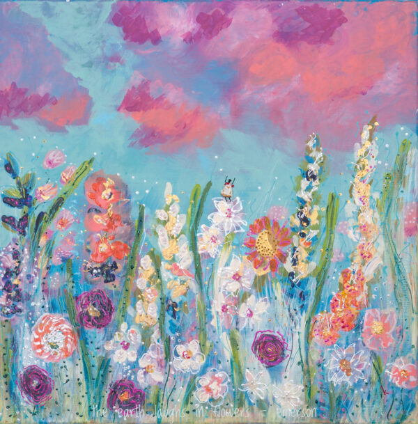Grandma's Garden Scarf - Image 2