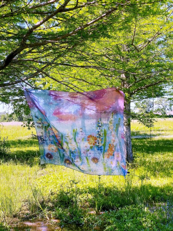 Grandma's Garden Scarf - Image 3