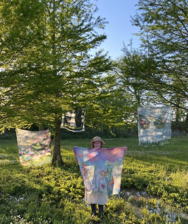 Grandma's Garden Scarf
