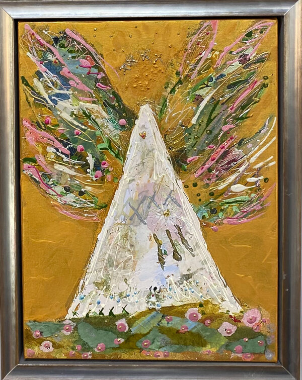 Native Angel Teepee VI Framed Giclée