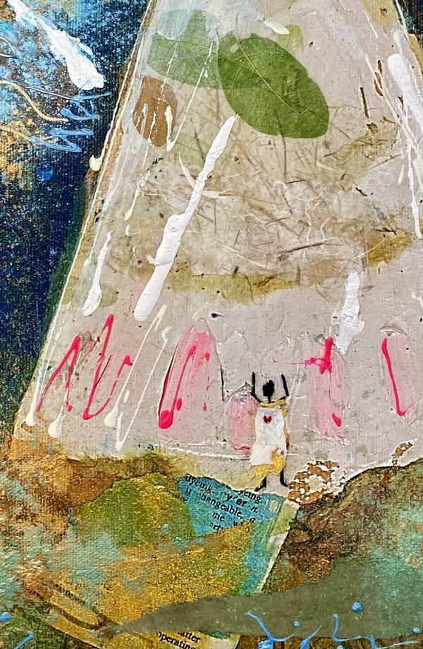 Native Angel Teepee V Framed Giclée - Image 4