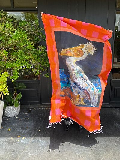 Porch Pop Towel/Sarong/Decor